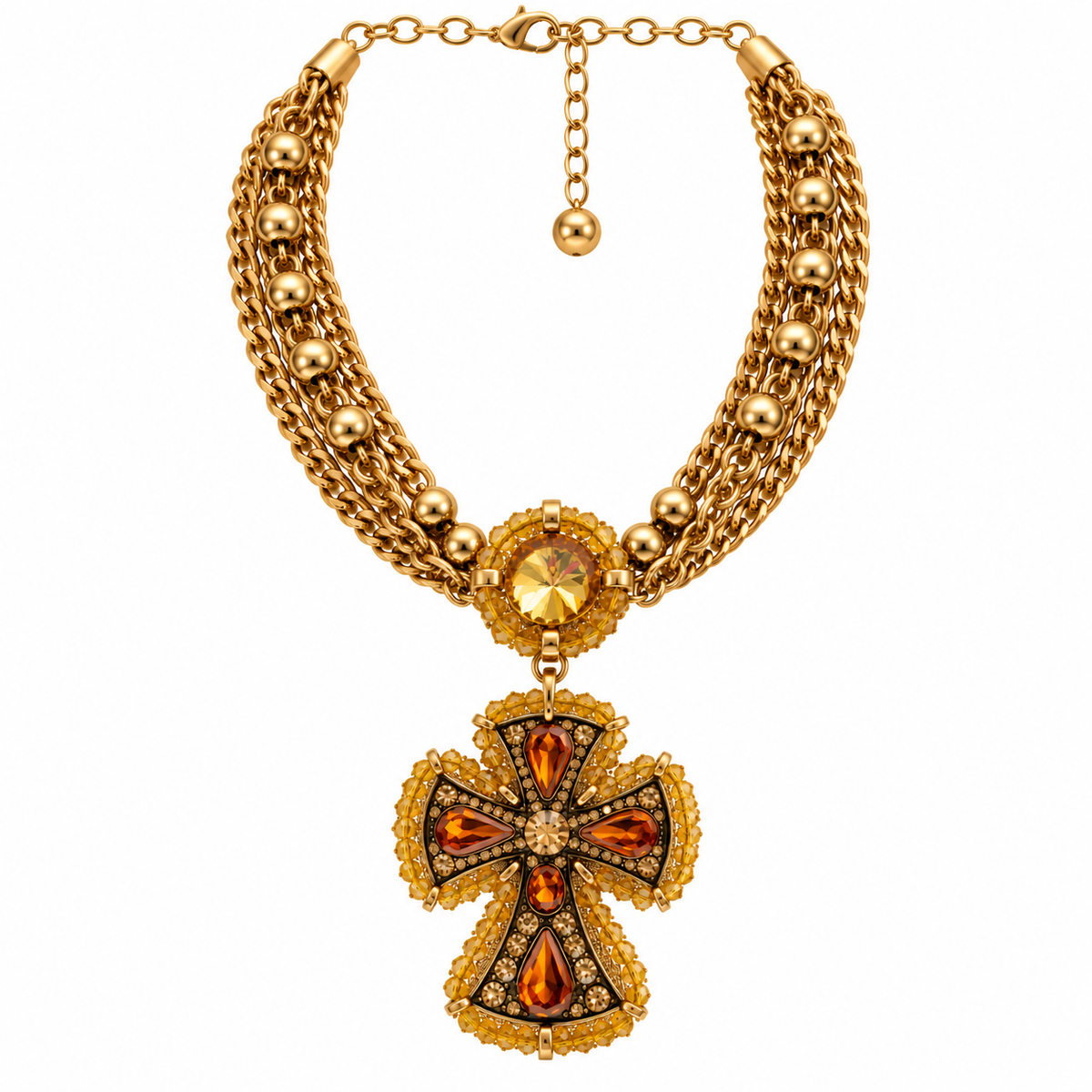 Royal Amber Cross