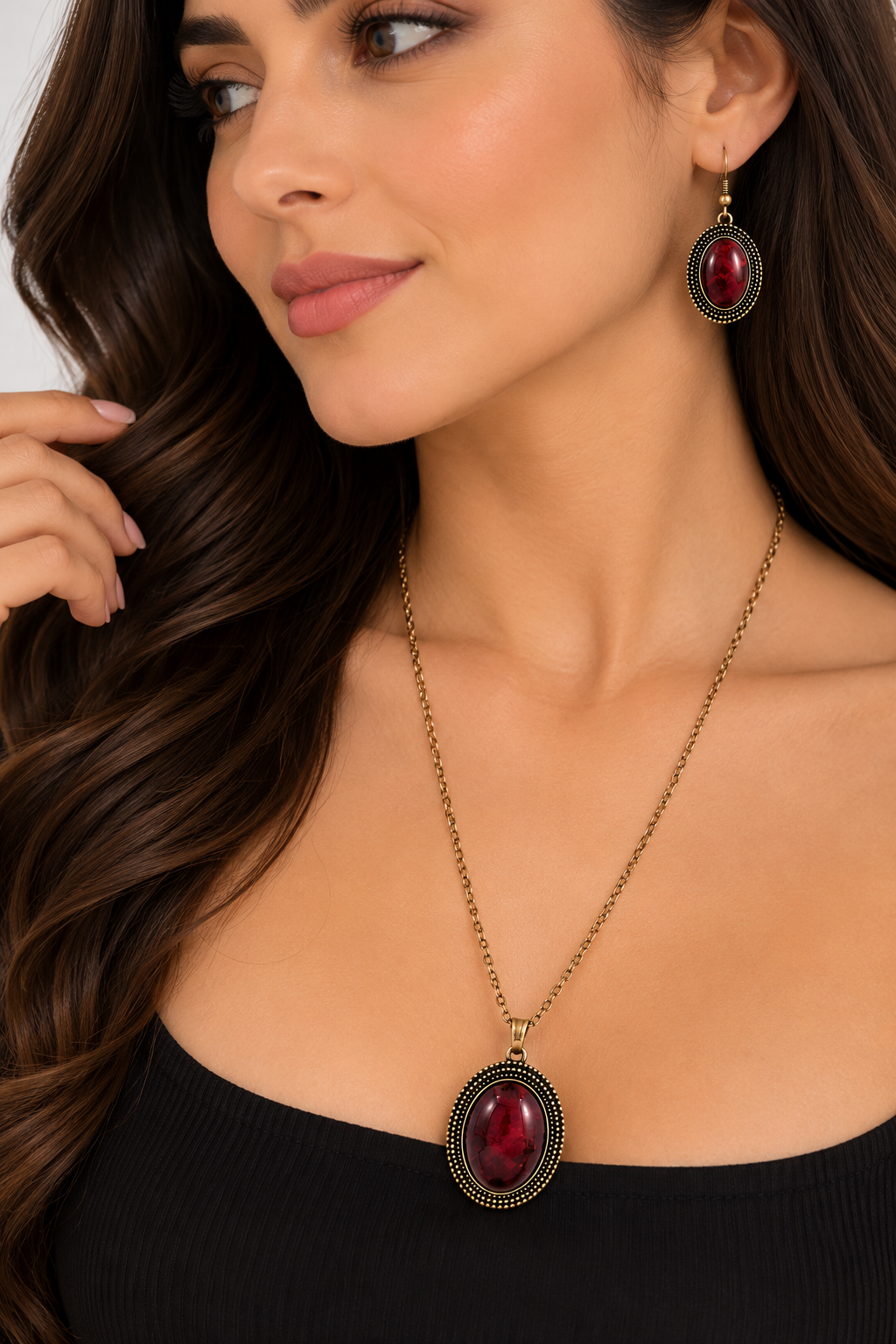 Burgundy Charm