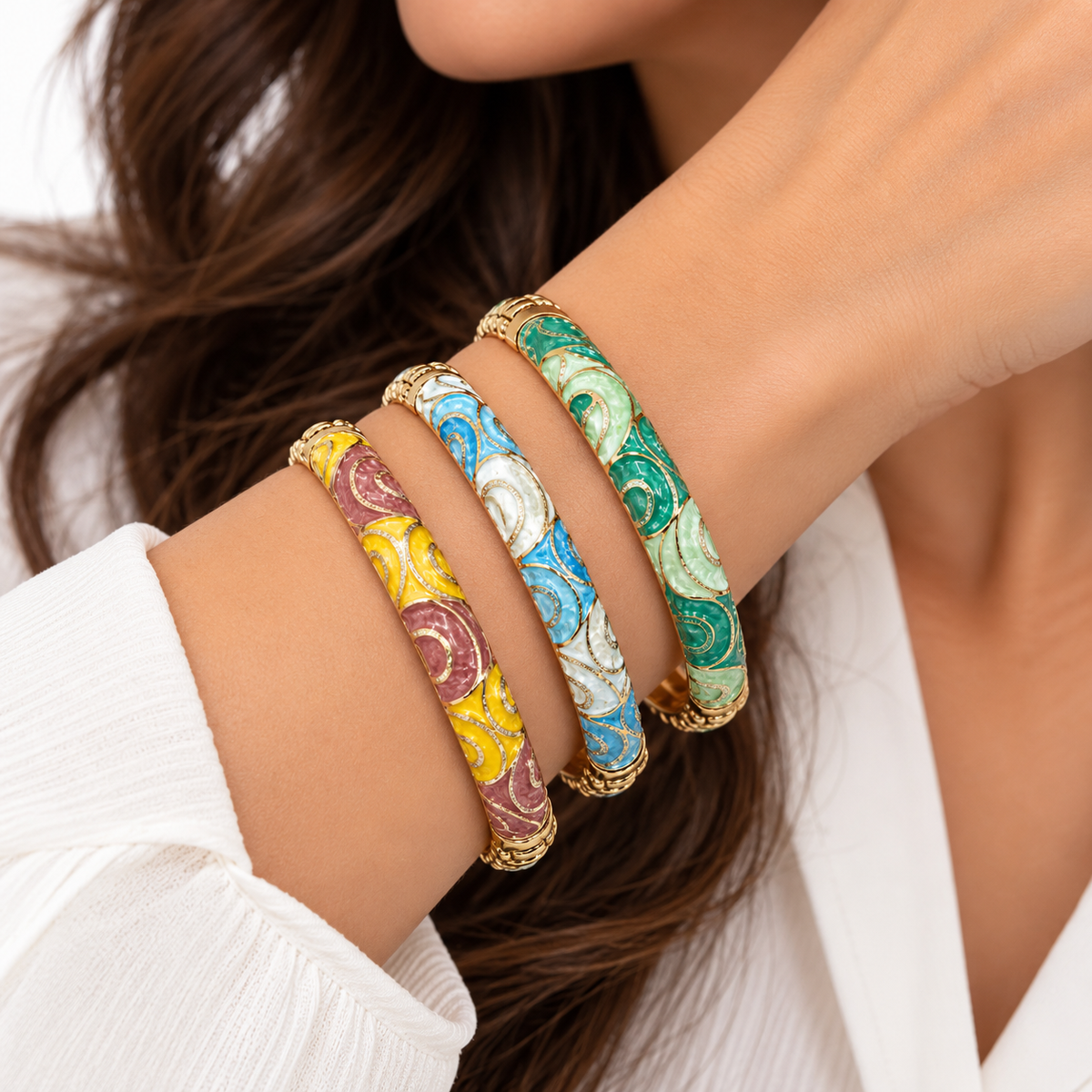 Elegance Bangles 3 Pieces ❤