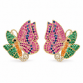 Rainbow Butterfly Earrings