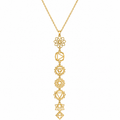 Golden Chakra Long Pendant ✨