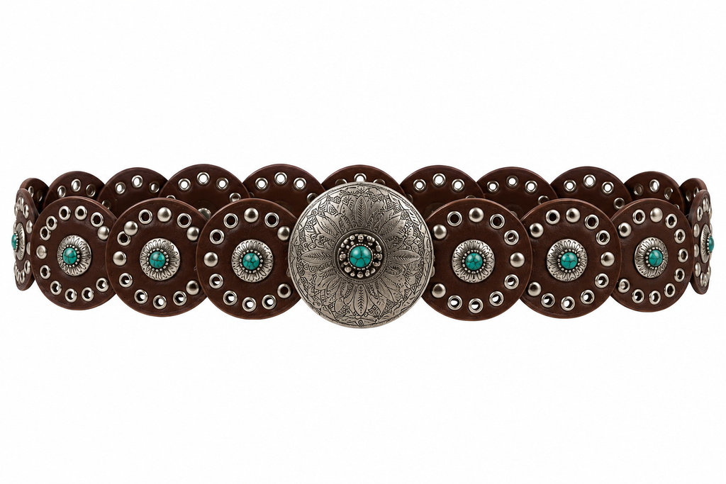Turquoise Boho Belt