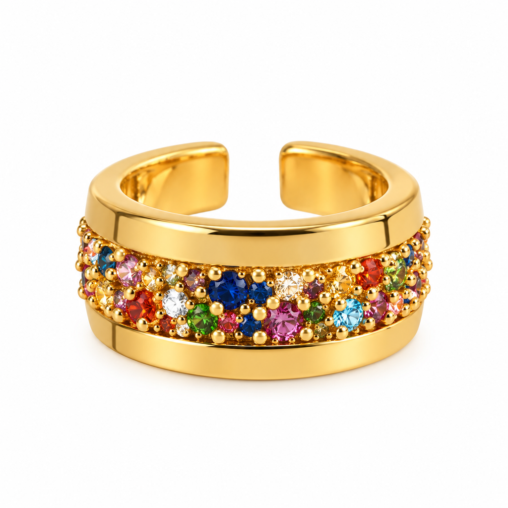 Rainbow Luxe Ring