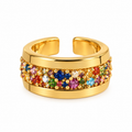 Rainbow Luxe Ring