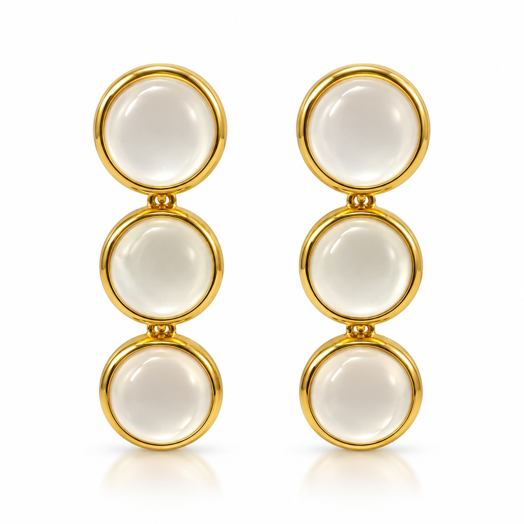 Elegant Pearl Drop Earrings