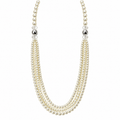 Elegant Layered Pearl Necklace