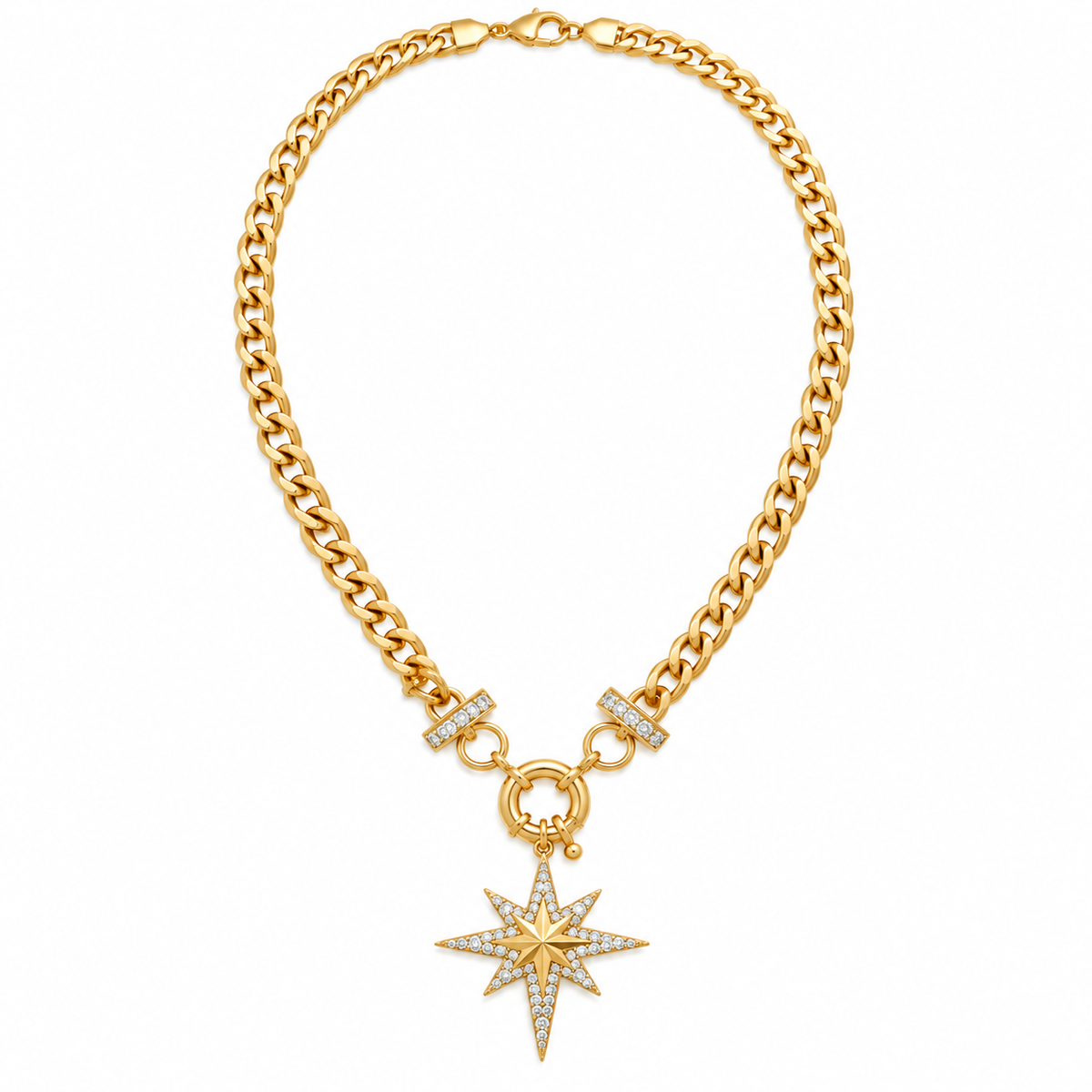 Golden Star Charm Necklace ⭐