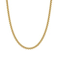 Gold Box Chain Necklace