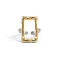 Golden Frame Ring