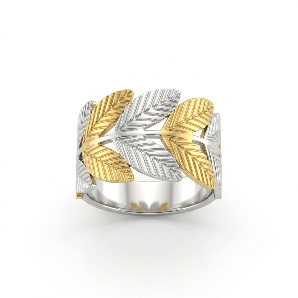 Laurel Band Ring