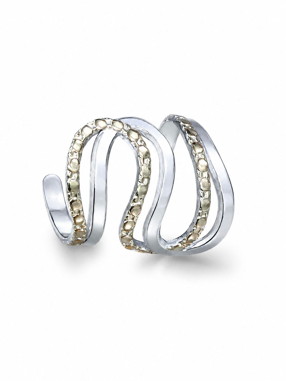 Crystal Wave Ring