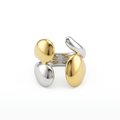 Four Pebble Cuff Ring