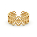 Gold Mandala Band Ring