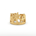 Gold Tropical Ring