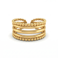 Gold Multi-Band Ring