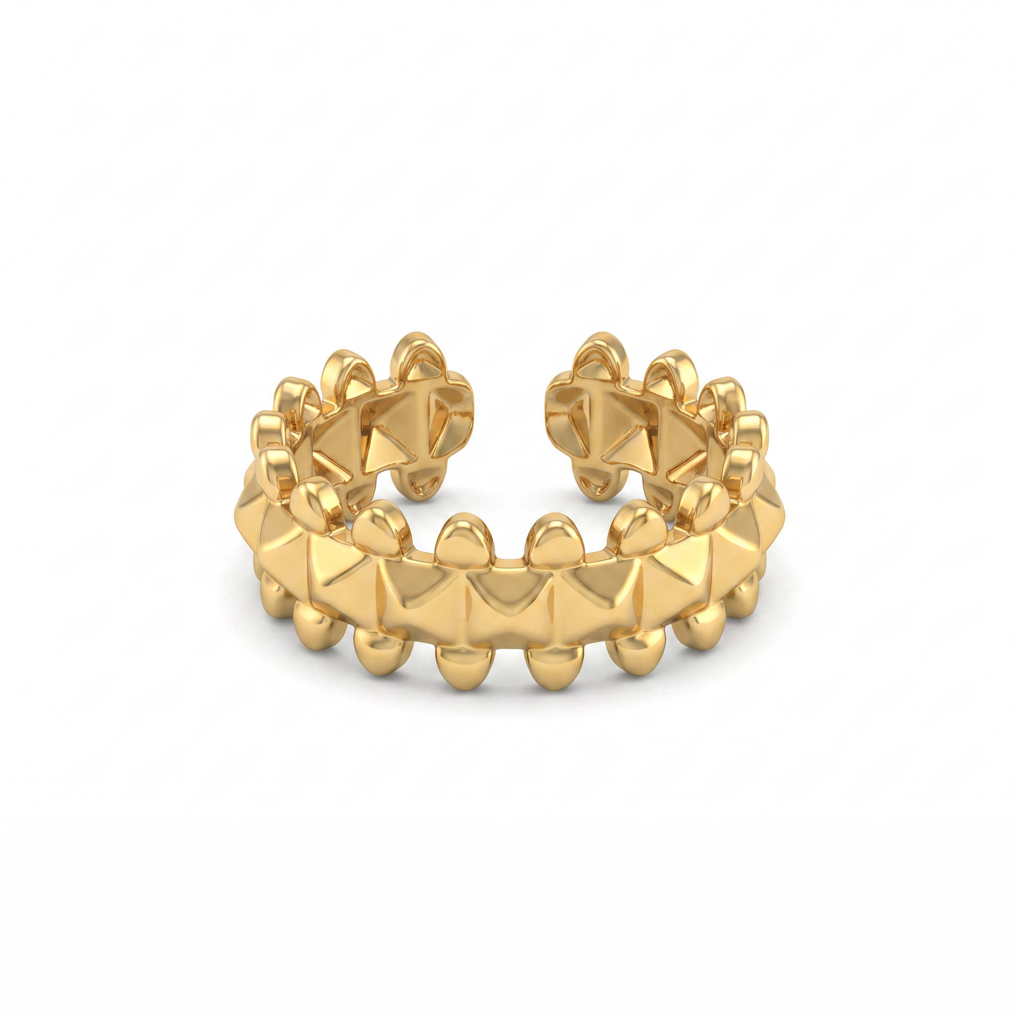 Gold Spike Ring