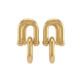 Gold Mixed Style Earrings Set of 3