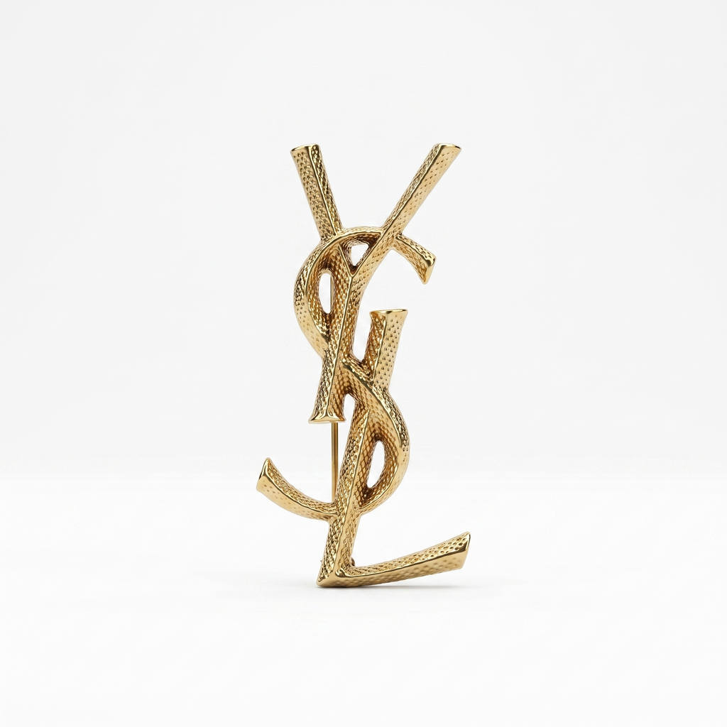 Luxury Letter Brooch