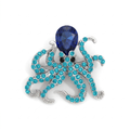 Ocean Octopus Brooch