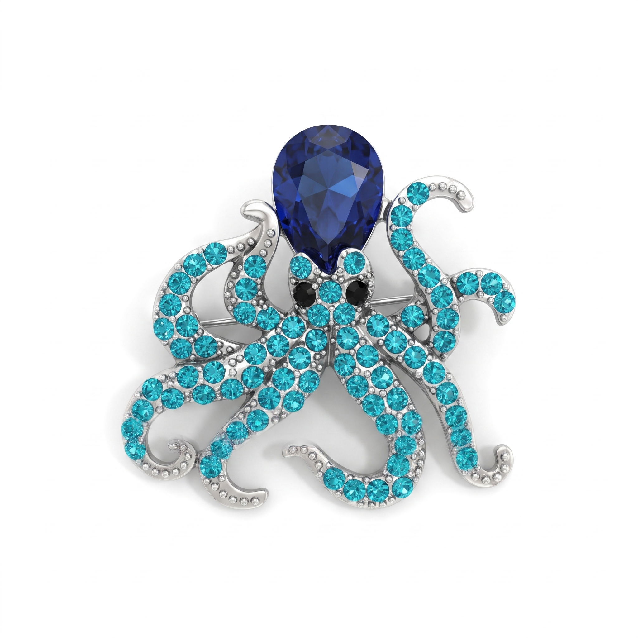 Ocean Octopus Brooch