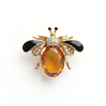 Crystal Bee Brooch