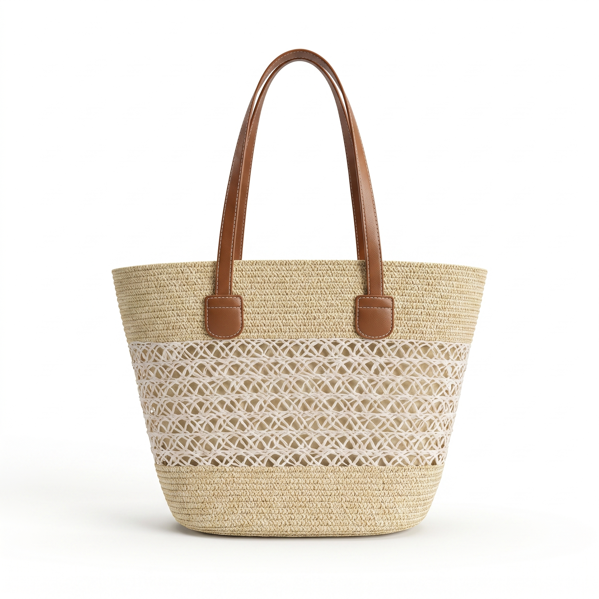 Summer Straw Tote