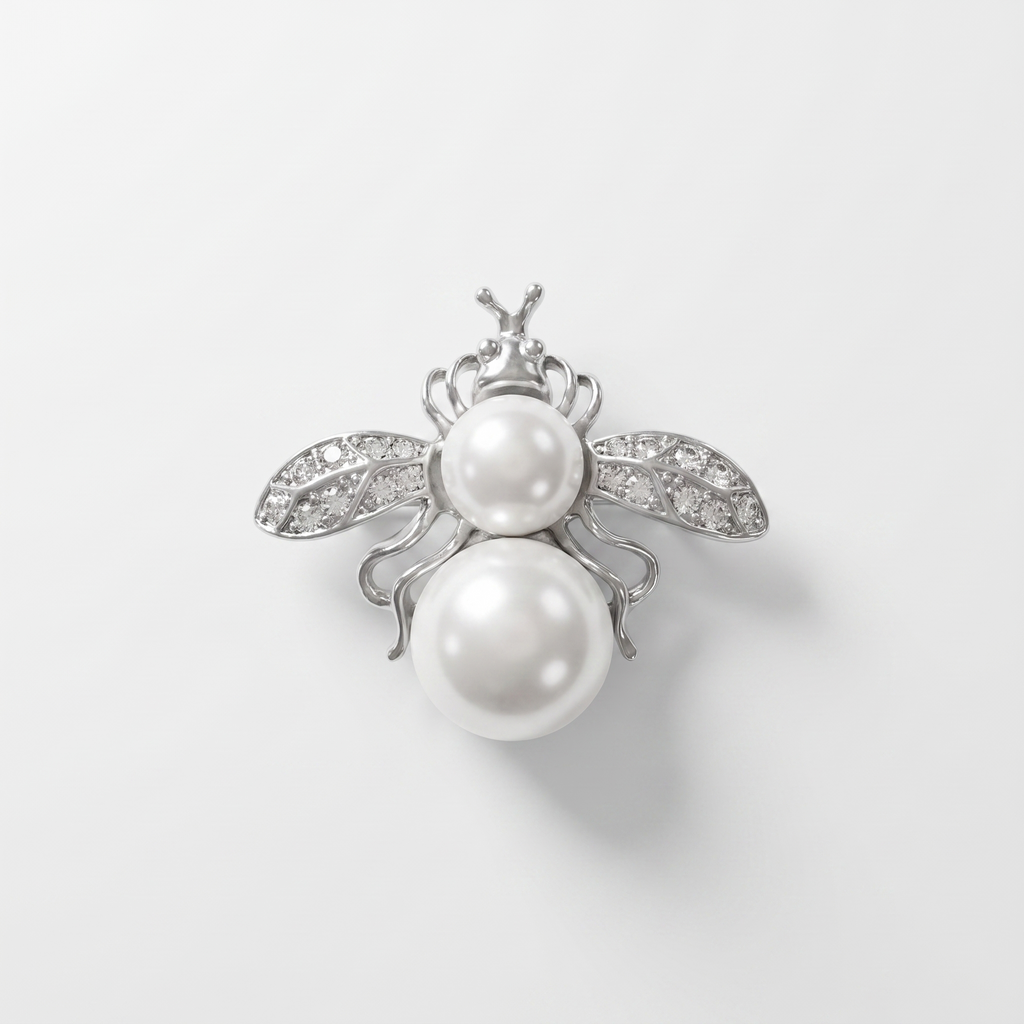 Pearl Bee Brooch