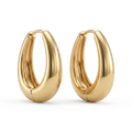 Minimalist Gold Hoops