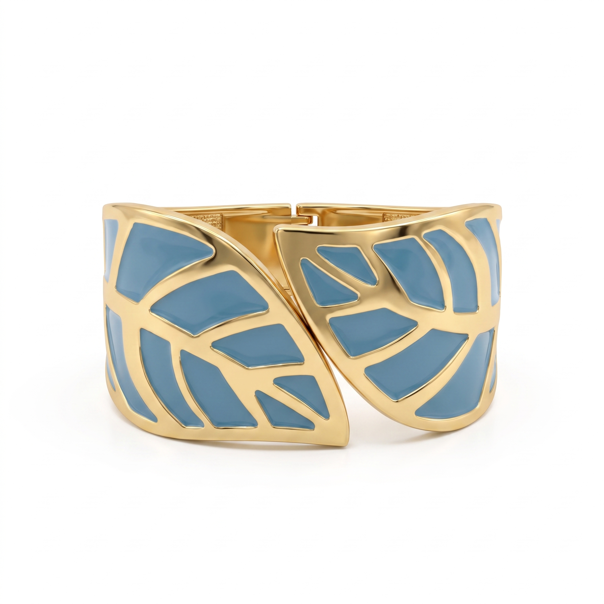 Gold Leaf Cuff Bracelet