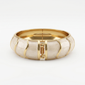 Gold Pearl Bangle